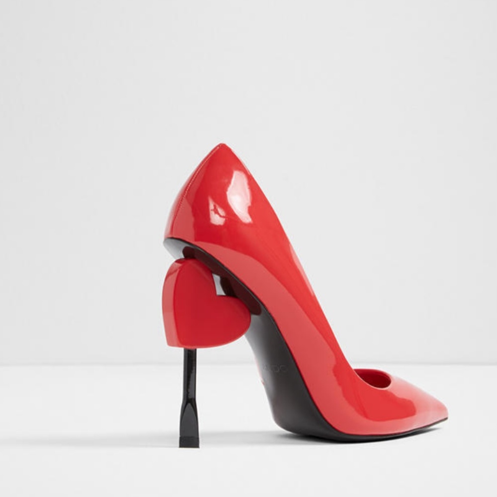 Valentine Day Heart Red Cupid Shoe ALDO - Picture 4 of 7